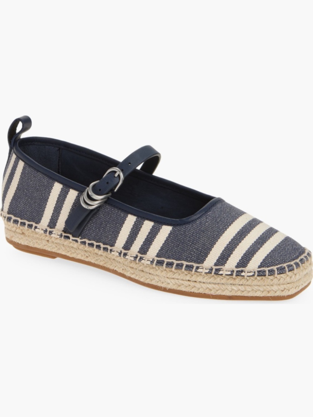 rag & bone Spire Canvas Mary Jane Espadrilles